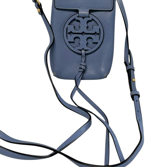 Tory Burch Miller Phone Crossbody Bluewood - Picture 10 of 12